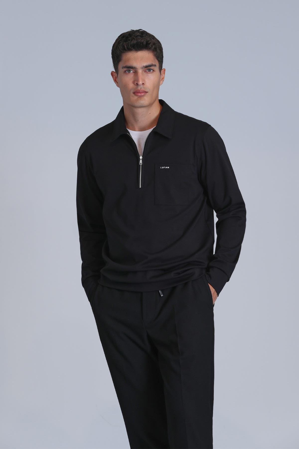 Lufian Tardu Erkek Sweatshirt Lacivert 112030155