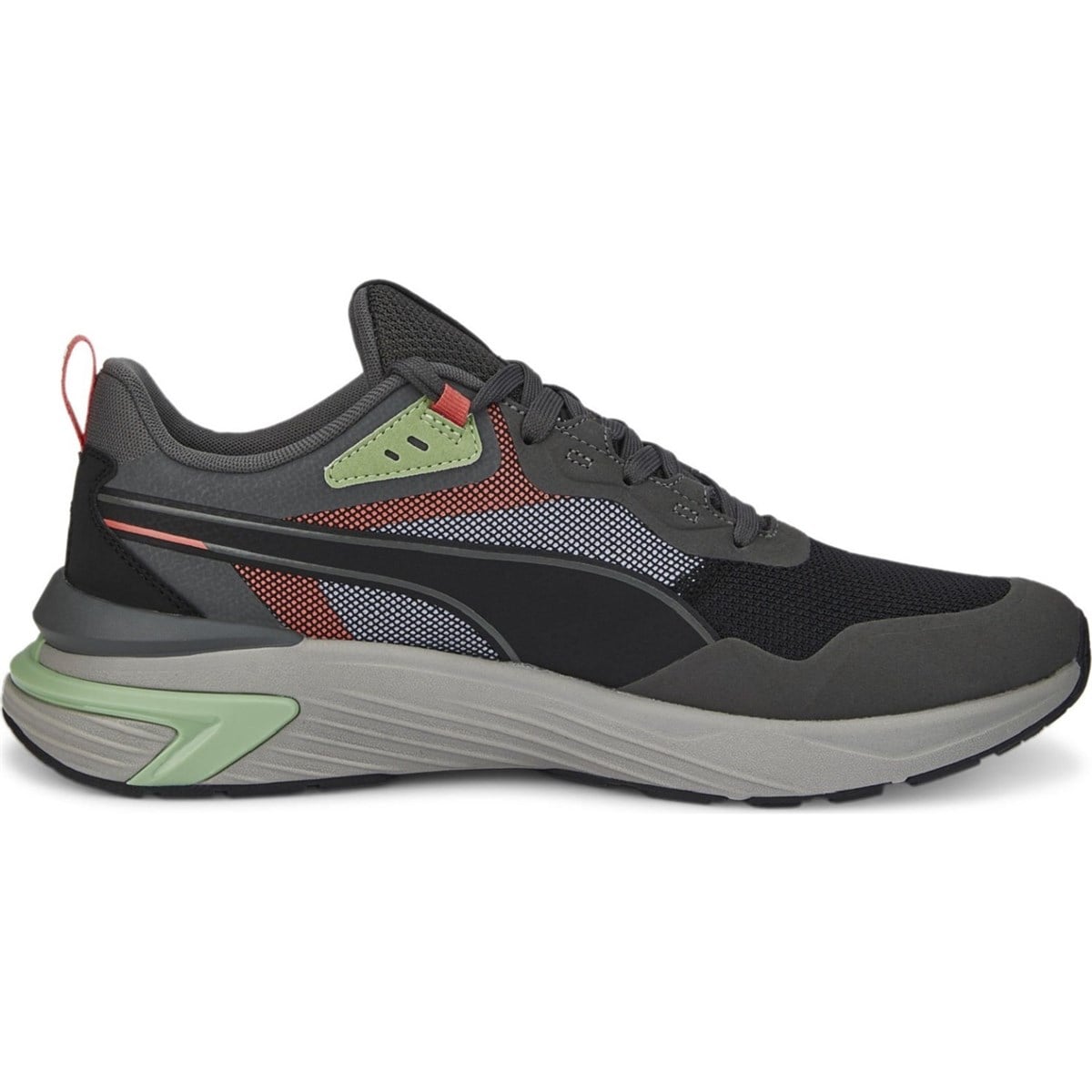 Puma Supertec Dark Shadow-Puma Black-Salmon-D Erkek Günlük Ayakkabı    38305212