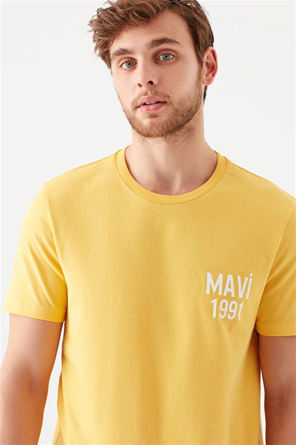 Mavi  1991 Baskılı  Mimoza Erkek T-Shirt 066847-34153