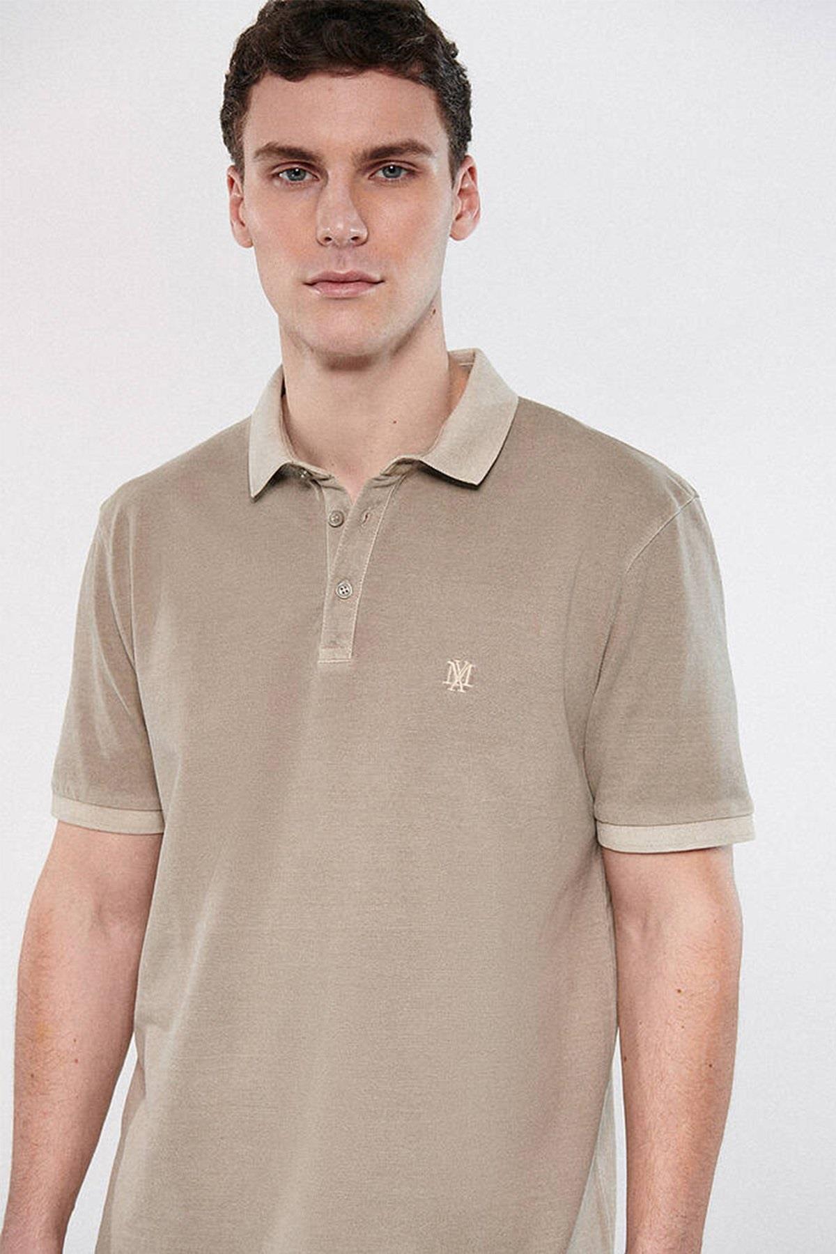 Mavi Polo  Metal Bej Erkek T-Shirt 0611201-70338