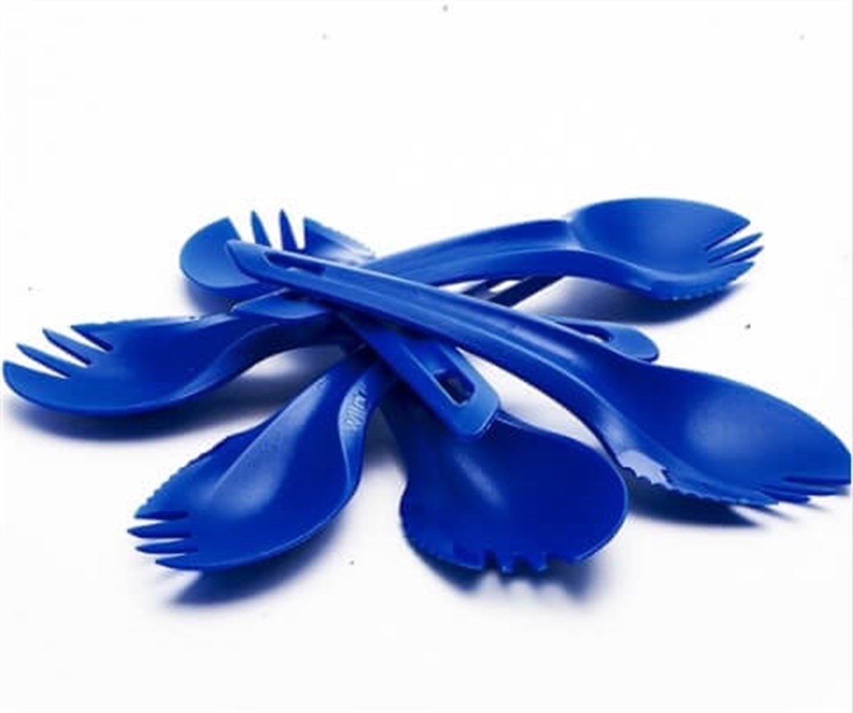 Wildo Spork Tek Renk 6'lı Çatal Kaşık Set 63143