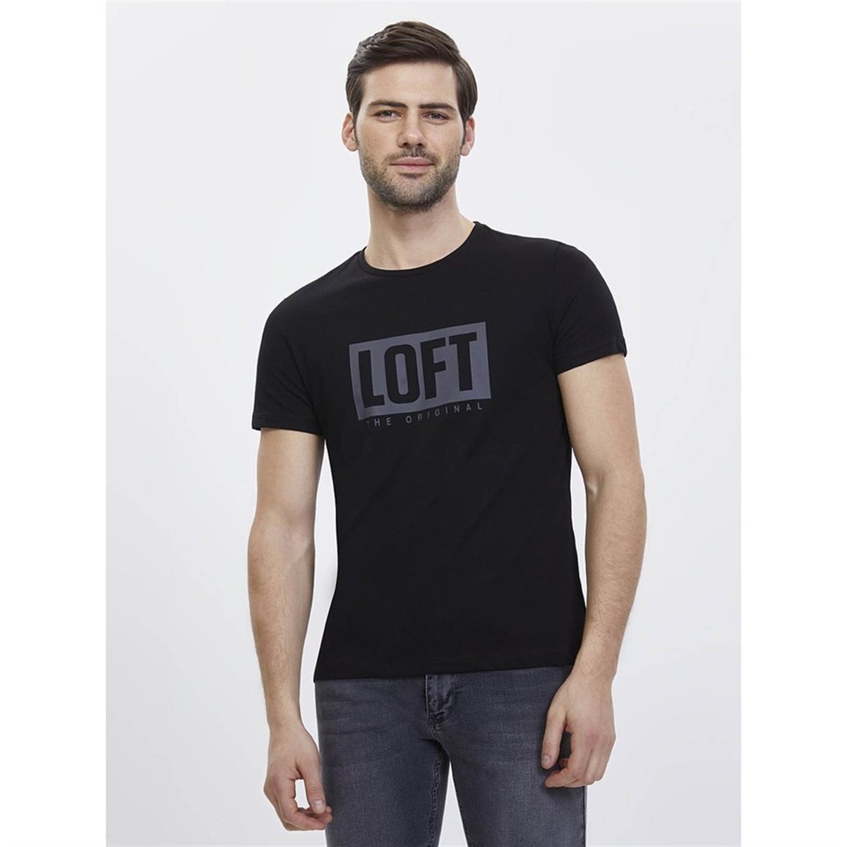 Loft Erkek Black T-Shirt LF2017971