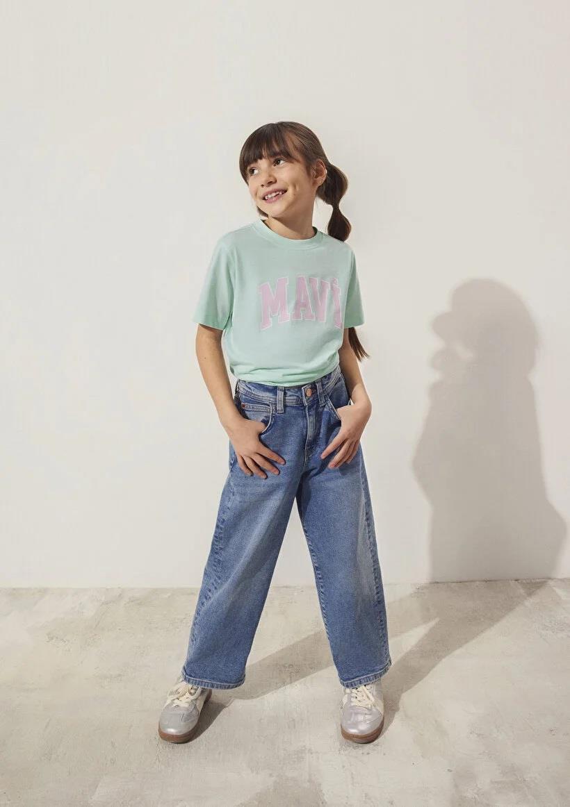 Mavi Logo Çocuk T-shirt 7610109-71643