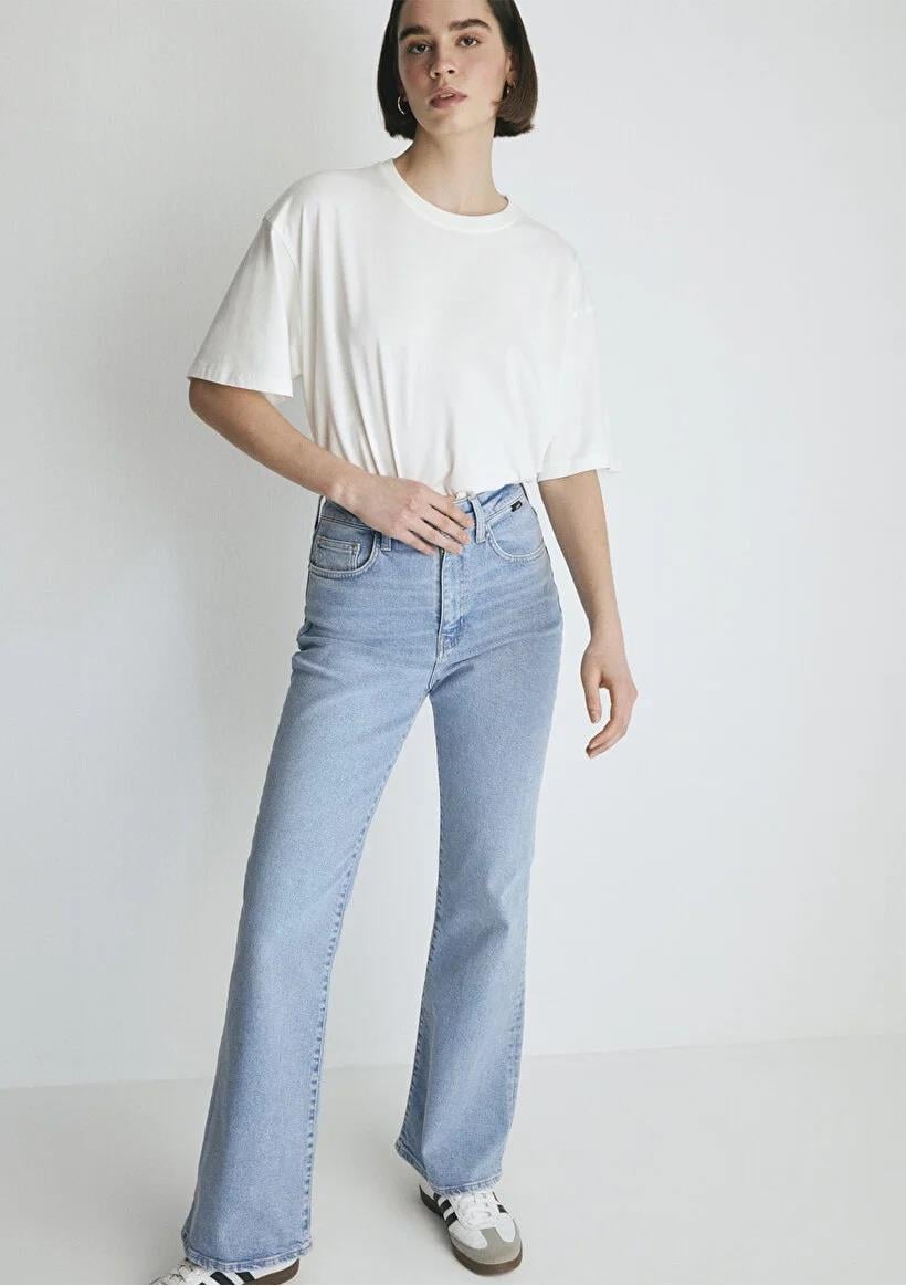 Mavi Los Angeles Lt Blue Classic Denim Kadın Jean