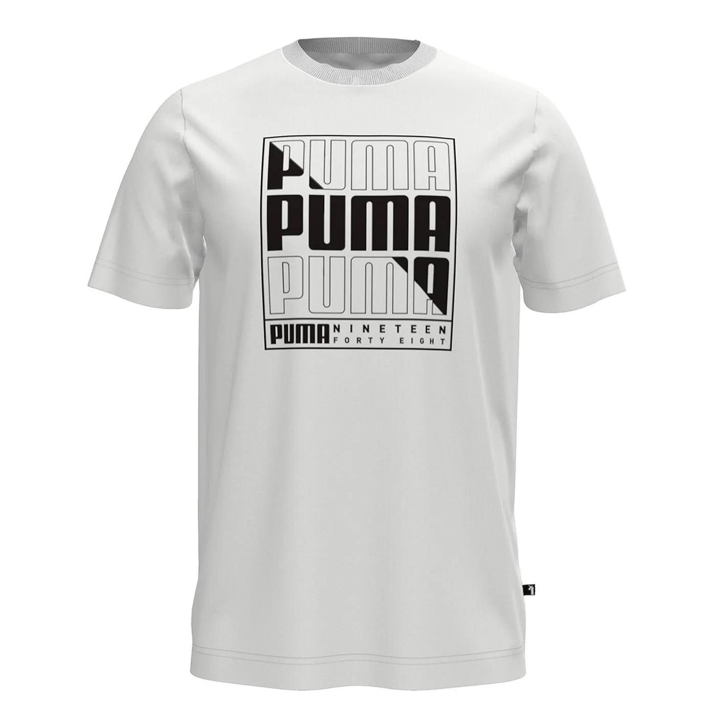 Puma Graphıcs Puma Box Tee Erkek T-Shirt