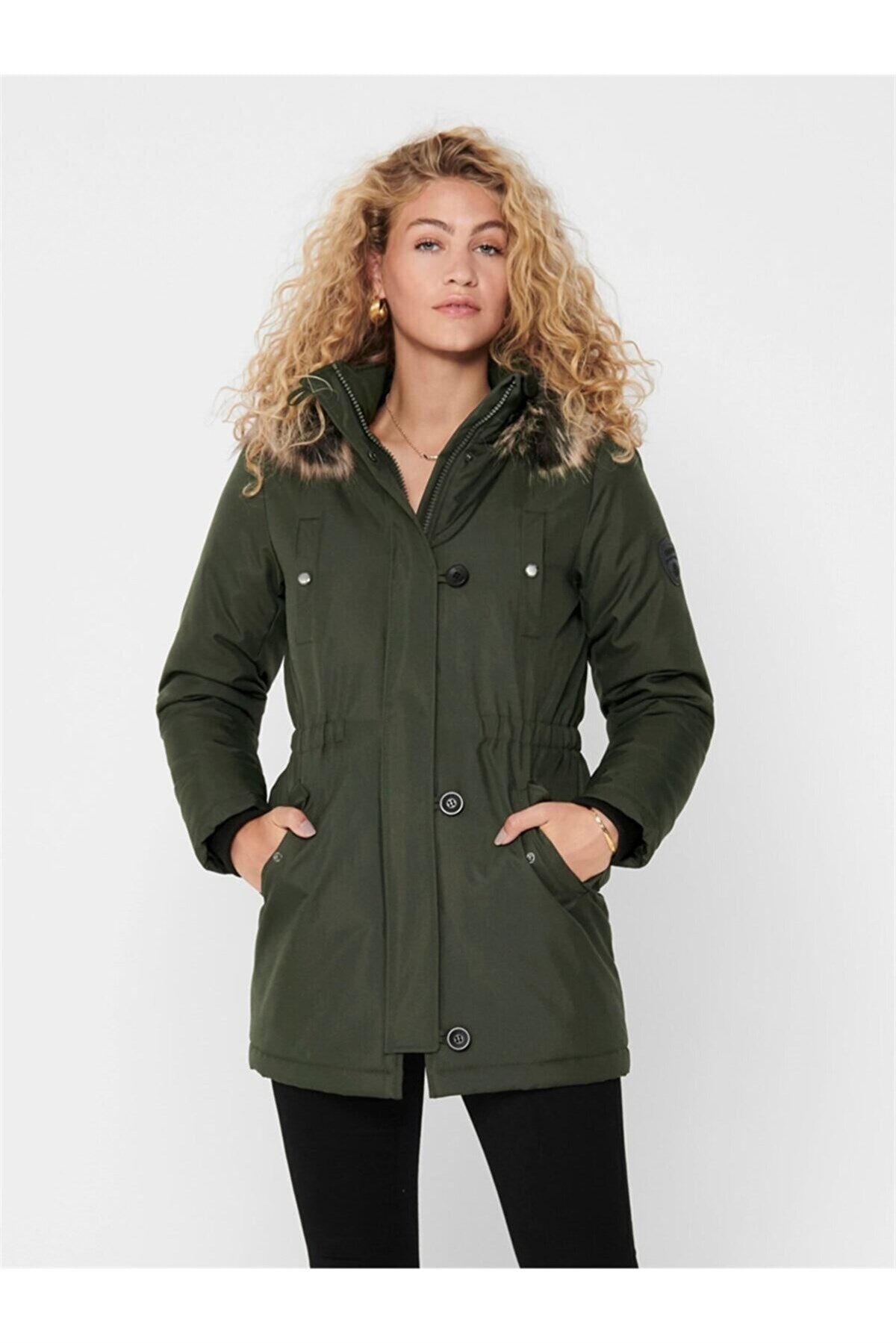 Only Onlırıs Fur Wınter Kadın  Parka 15213755