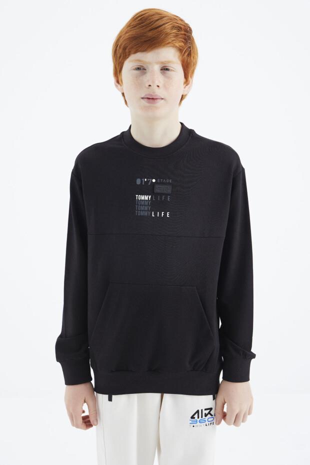 Tommy Life çocuk O Yaka Uzun Kol T-shirt