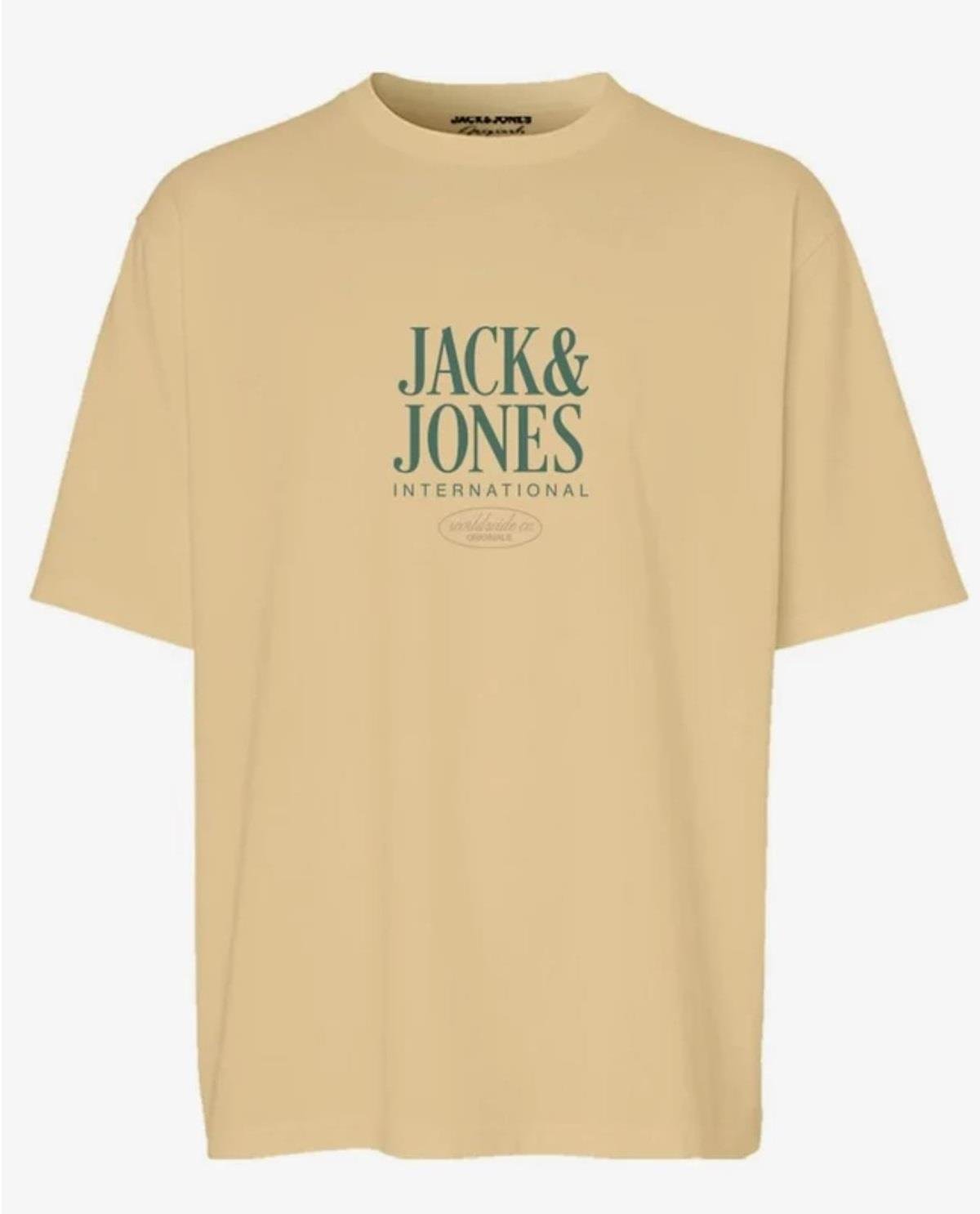 Jack&Jones  Jorlucca Tee Ss Crew Neck 1 Fst Erkek T-Shirt 12255636