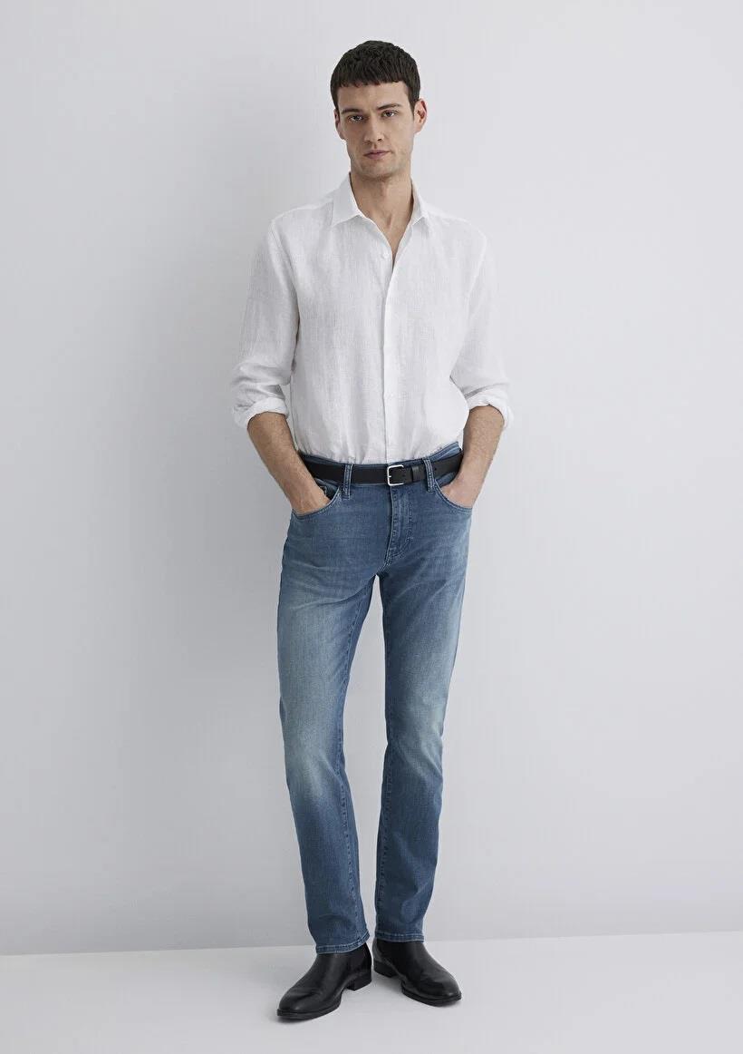 Mavi Marcus Indigo Foggy Lux Black Erkek Jean 0035189560