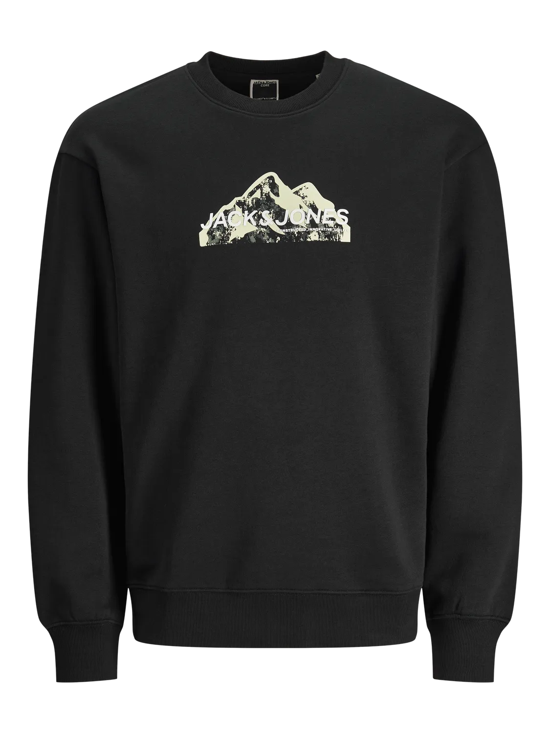 Jack&Jones Jcomountaın Logo Erkek Sweatshirt