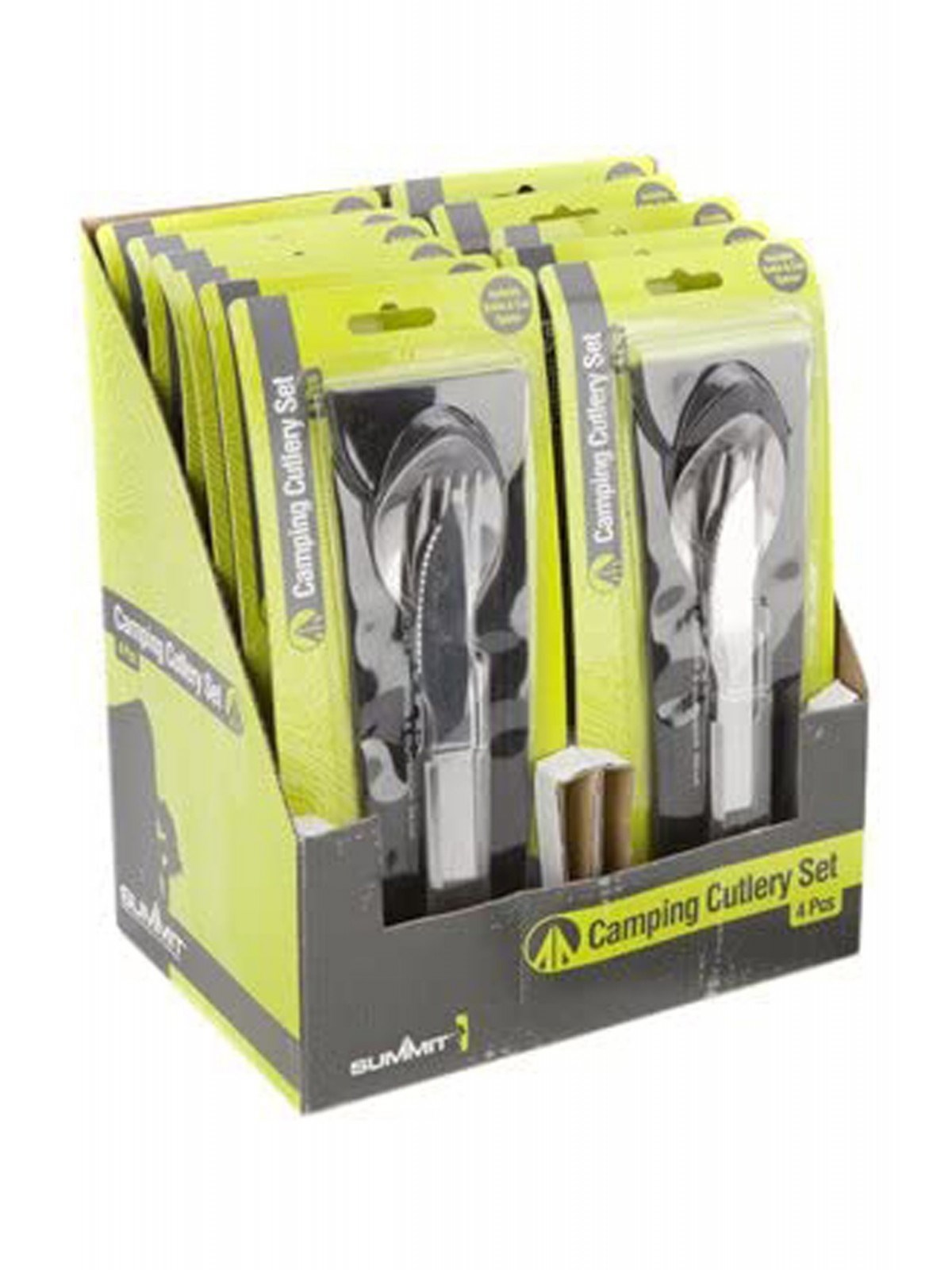 Summit 5 Parça Çatal Kaşık Bıçak Seti Paslanmaz Çelik Taşıma Çantalı / 090-231