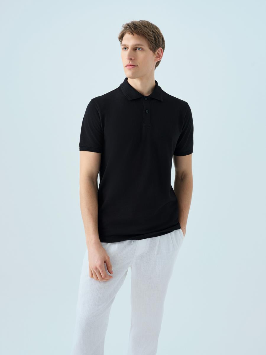 Loft Polo Yaka Kısa Kol  Erkek T-Shirt LF2035136