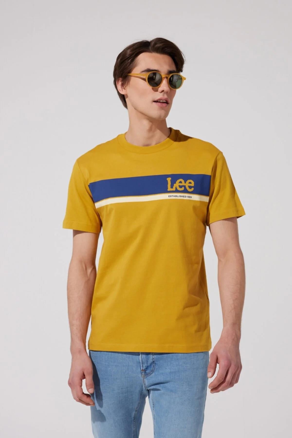 Lee Bisiklet Yaka T-shirt L211918200