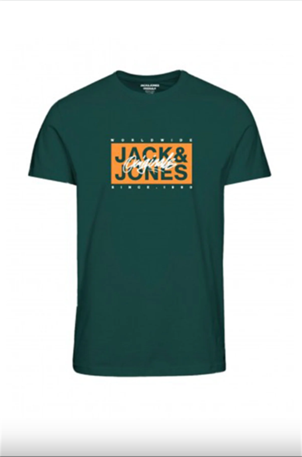 Jack&Jones Orıgınals Jorraces Tee Ss Crew Neck Fst Erkek T-Shirt