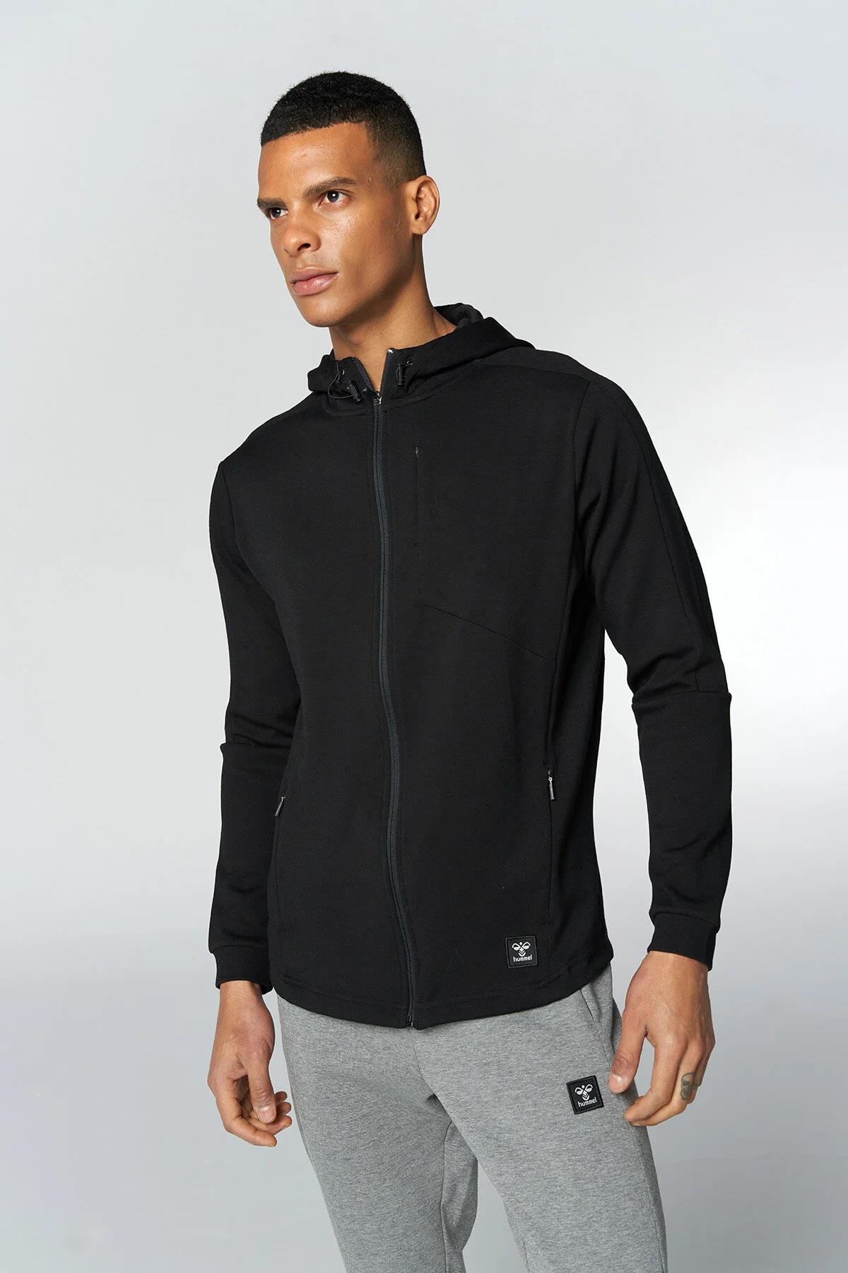 Hummel Tropper Erkek Tam Fermuarlı Sweat