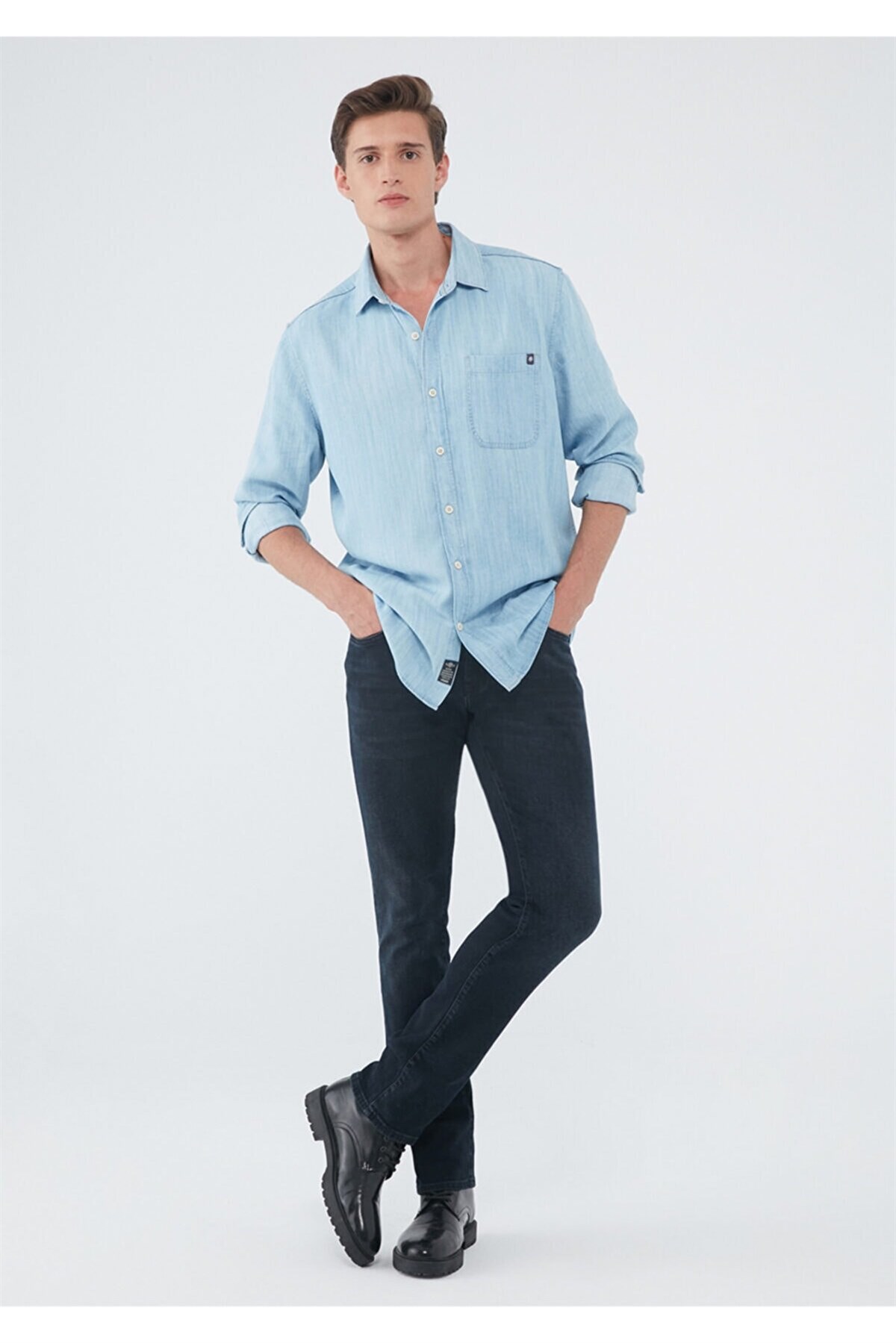 Mavi Marcus Dark Blue Mavi Black Erkek Pantolon