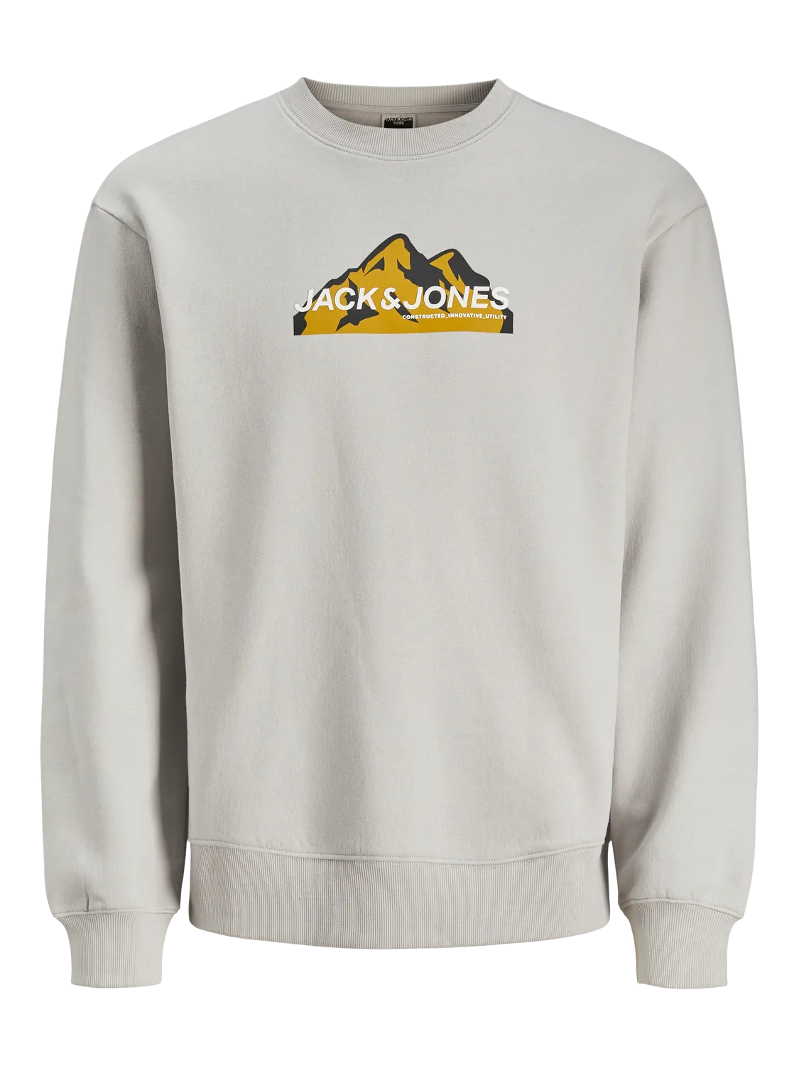 Jack&Jones Jcomountaın Logo Erkek Sweatshirt