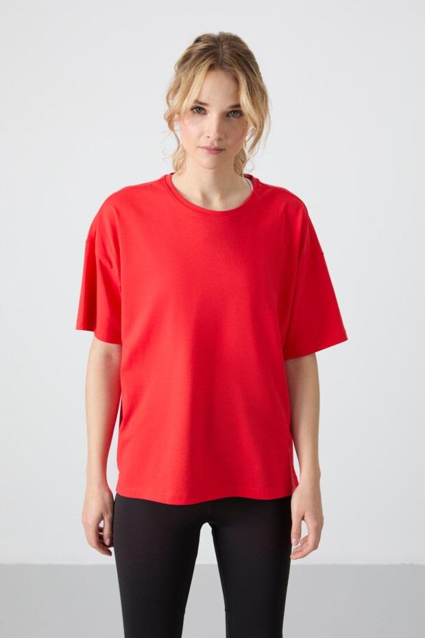 Tommylıfe Kadın Oversıze T-Shirt O Yaka
