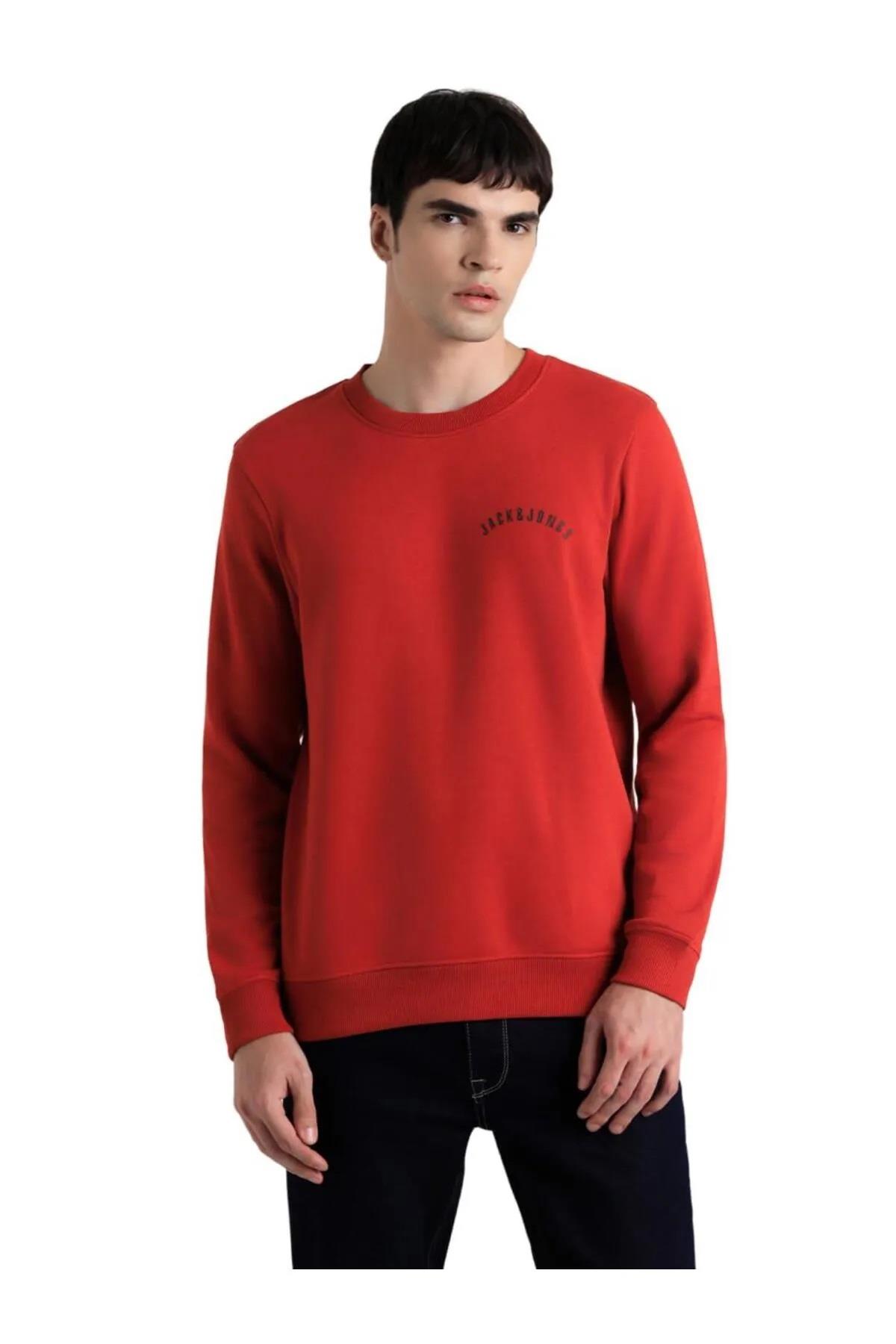 Jack&Jones Jjmuta  Crew Neck Erkek Sweatshirt 12236182