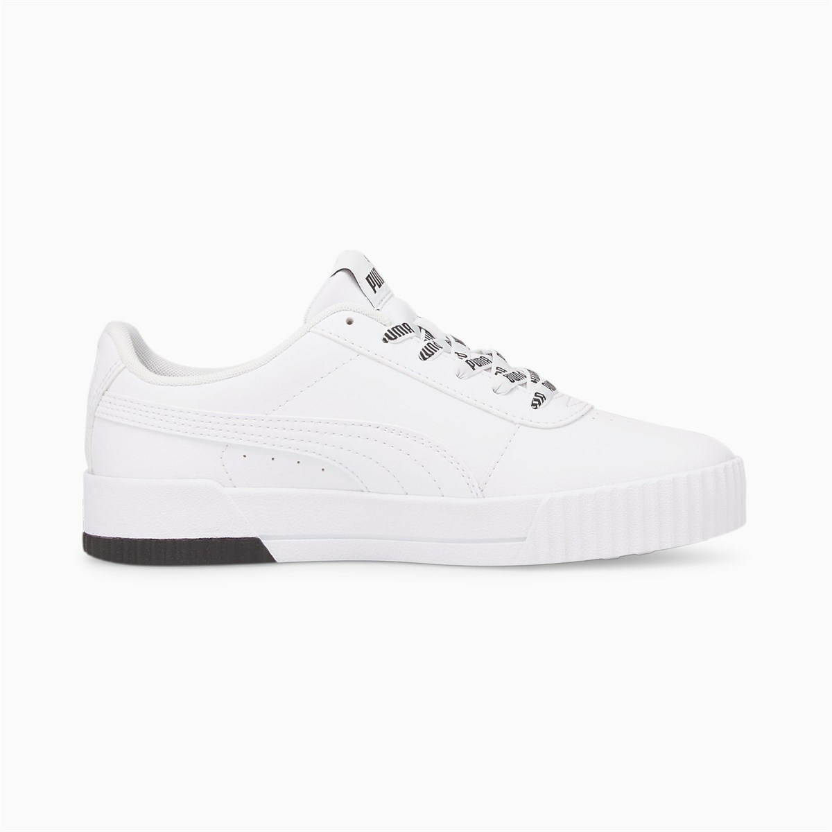 Carina Logomania Puma White-Puma White-P Kadın Günlük Ayakkabı 38390601