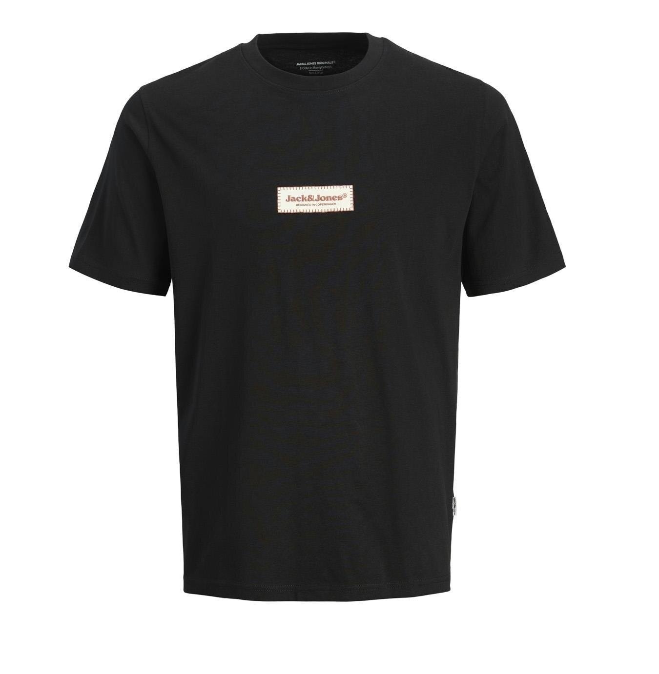 Jack&Jones Orıgınals Jorsplıt Fakestıtch Brandıng Tee Ss C Ln Erkek T-Shirt 12273182