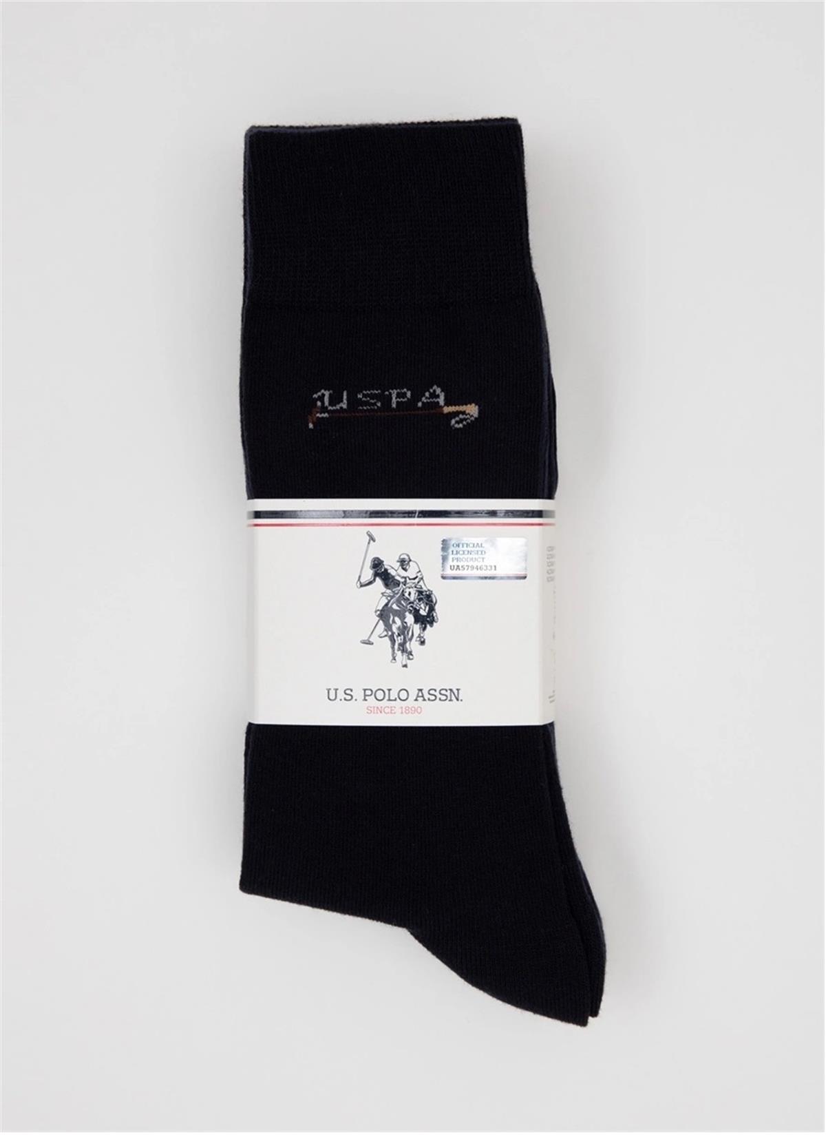 U.S. Polo Assn. 5'Li Paket Erkek Çorap A081SZ013.P01.GALI-SK22.VR033