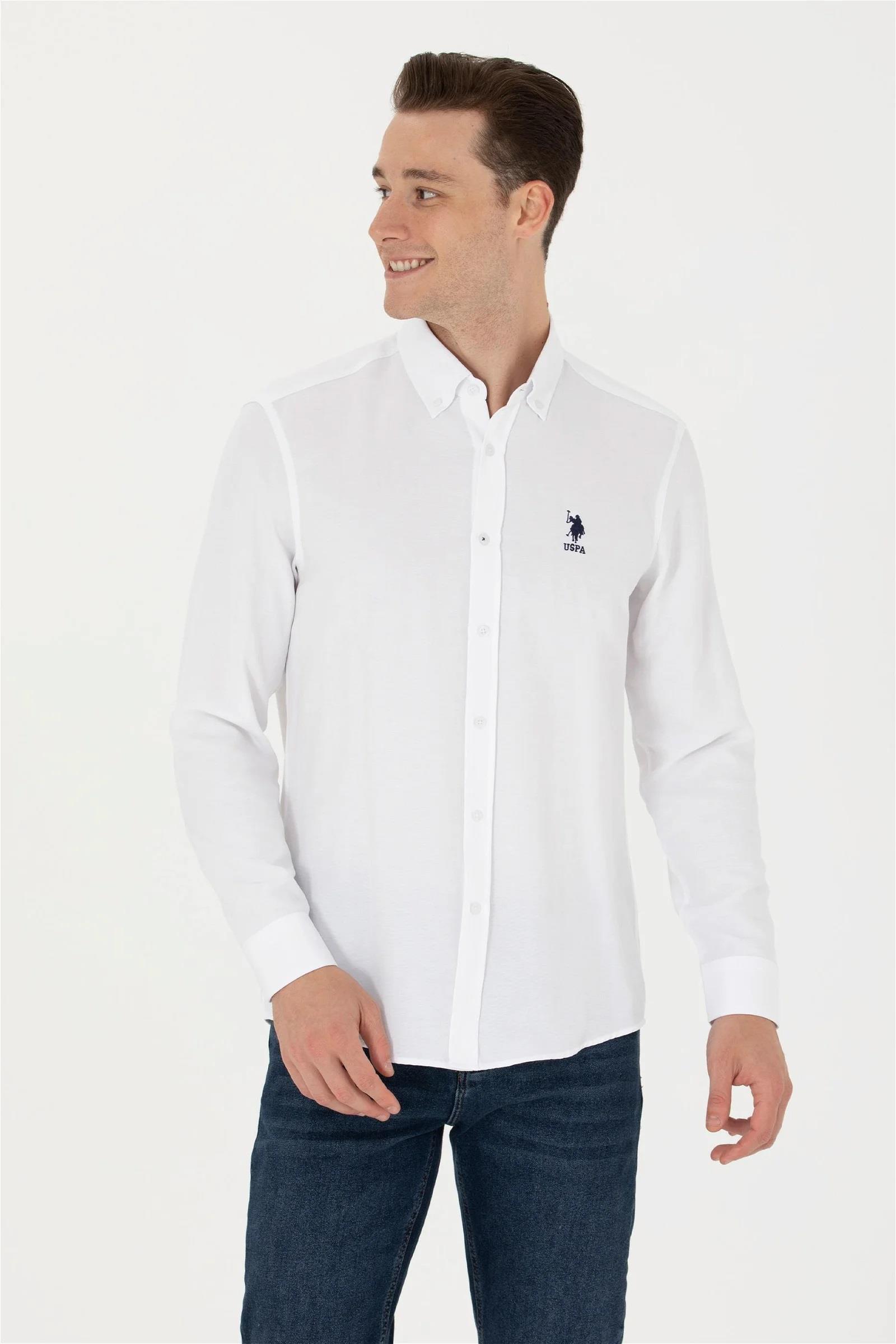 U.S. Polo Assn. Erkek Dokuma Gömlek