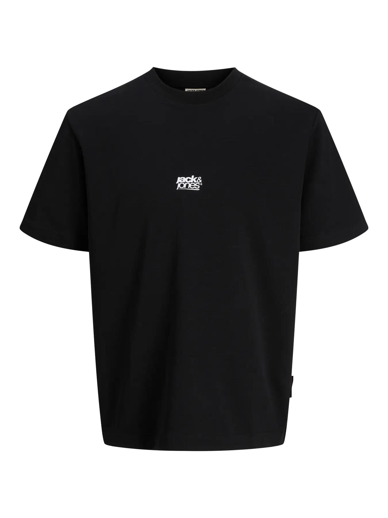 Jack Jones Jocbreeze Front Prınt Tee SS Crew Erkek T-shırt-12298989
