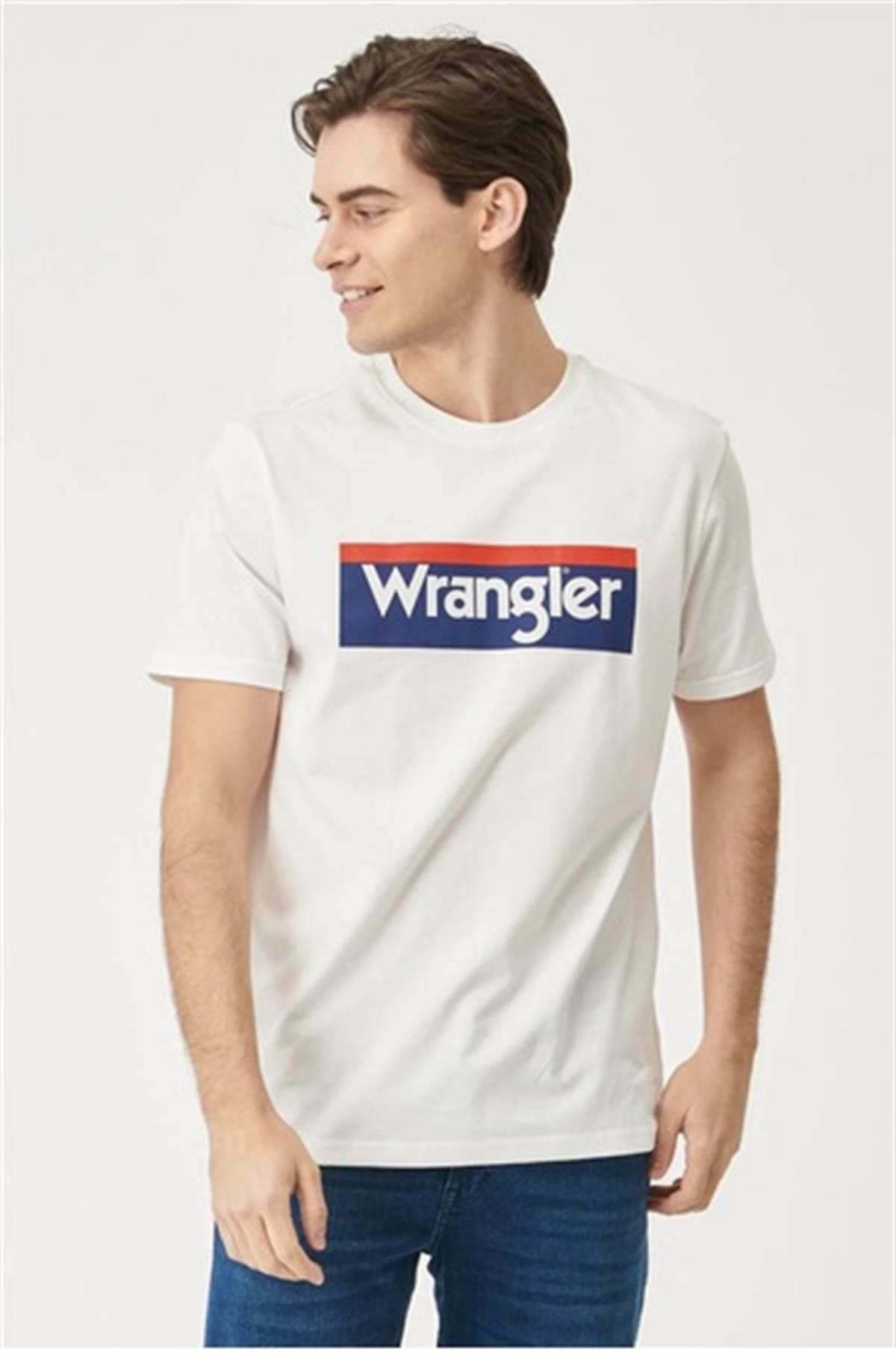 Wrangler Lightweight SS 3Color Logo Crew Neck Bisiklet Yaka T-shirt W7H4D3737