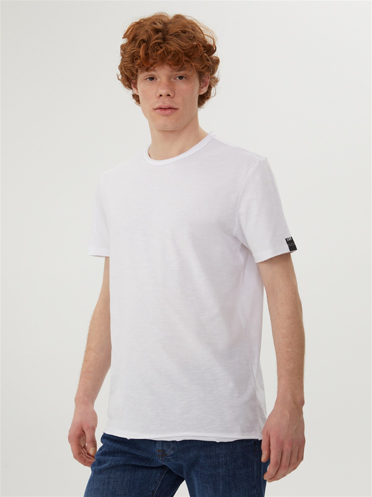 Loft Erkek Whıte T-Shirt LF2019957