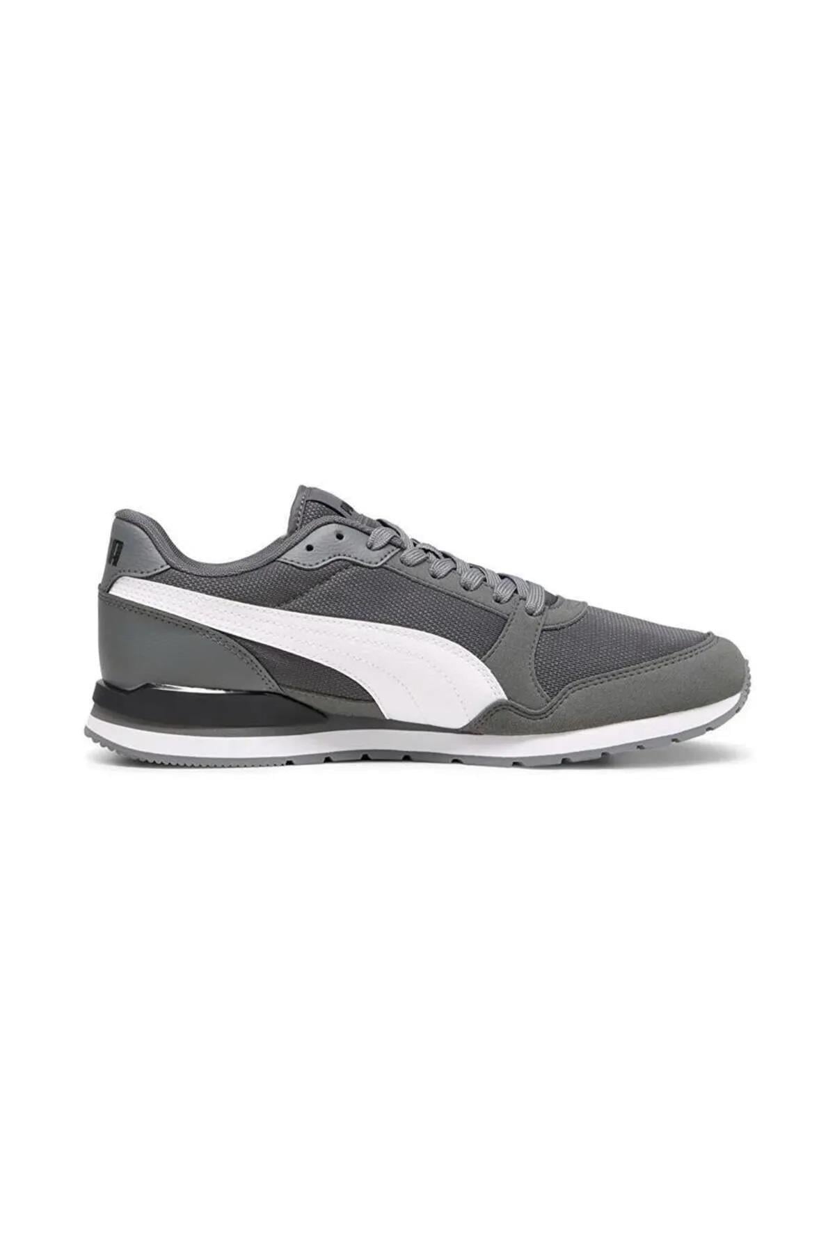 Puma St Runner V3 Mesh Cool Dark Gray-Puma White-Puma Black Yetişkin Erkek Koşu Ayakkabısı 384640 14