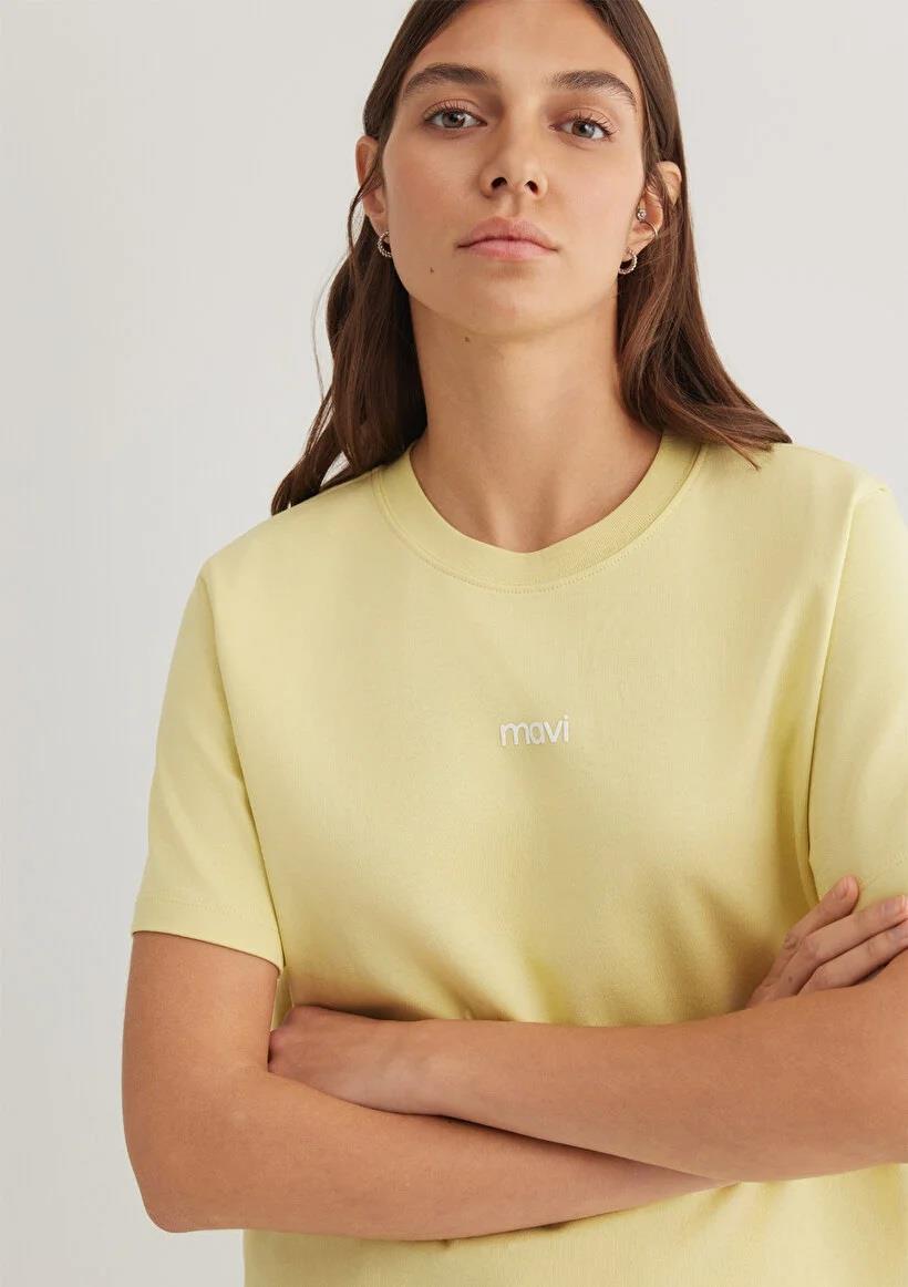 Mavi Logo Limon Sarı Kadın T-Shirt 1612829-71303