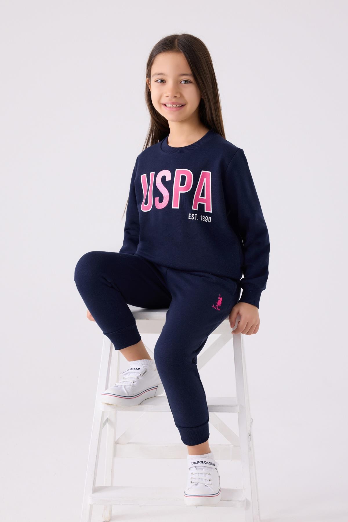 U.S. Polo Assn Kids Kız Çocuk Eşofman Takımı
