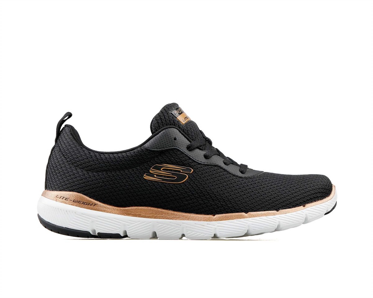 Skechers Flex Appeal 3.0 Kadın  Ayakkabı-S13070 BKRG
