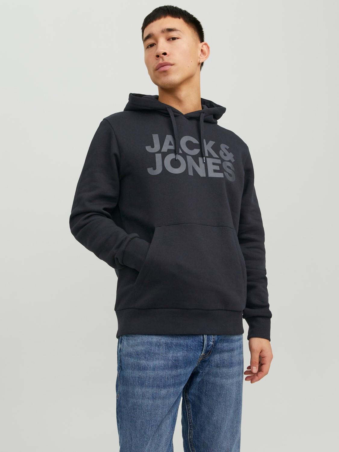 Jack&Jones Jjecorp Logo Sweat Hood Noos Erkek Sweatshirt