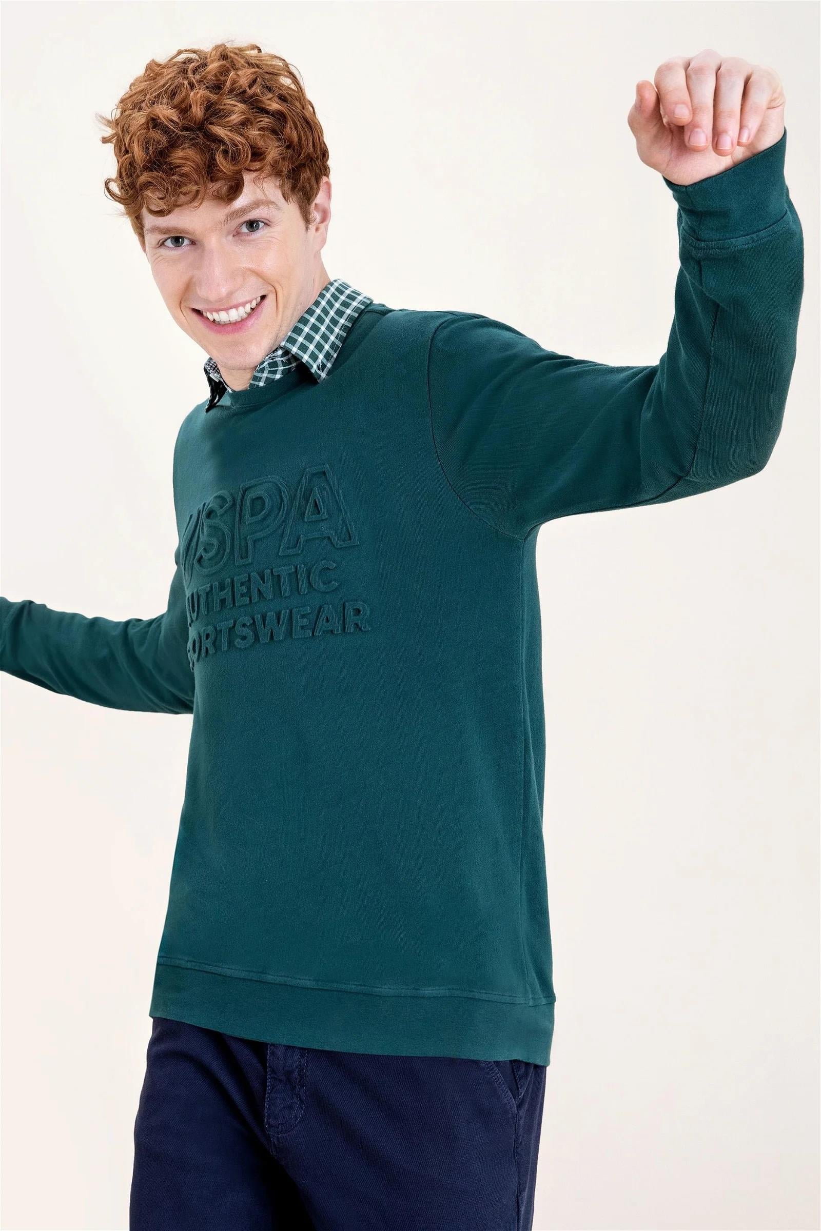 U.S. Polo Assn. Omor Erkek Sweatshirt G081SZ082.000.1454838.VR054