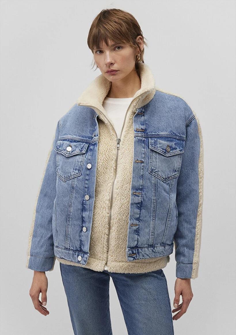 Mavi ''RUBINA Lt Sherpa Kadın Mont