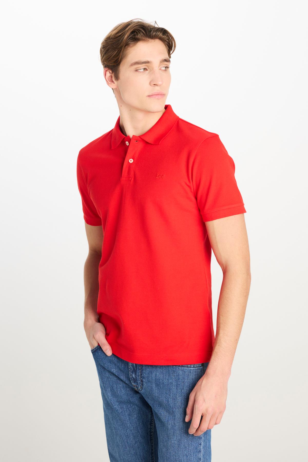 Lee Erkek Regular Fit Polo Erkek T-shirt