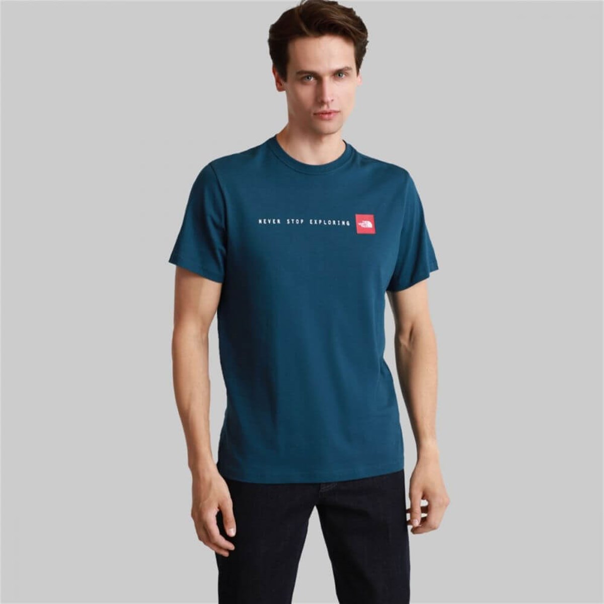 The Nort Face M S/S Never Stop Explorıng Tee  Erkek T-Shirt - NF0A2TX4BH71