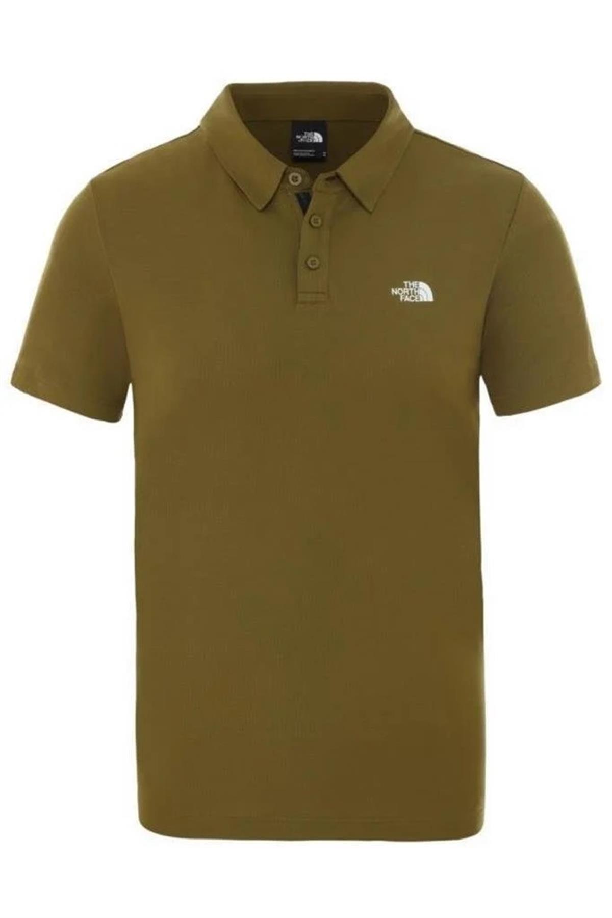 The North Face Tanken Polo Erkek T-Shirt Yeşil  NF0A2WAZBEB