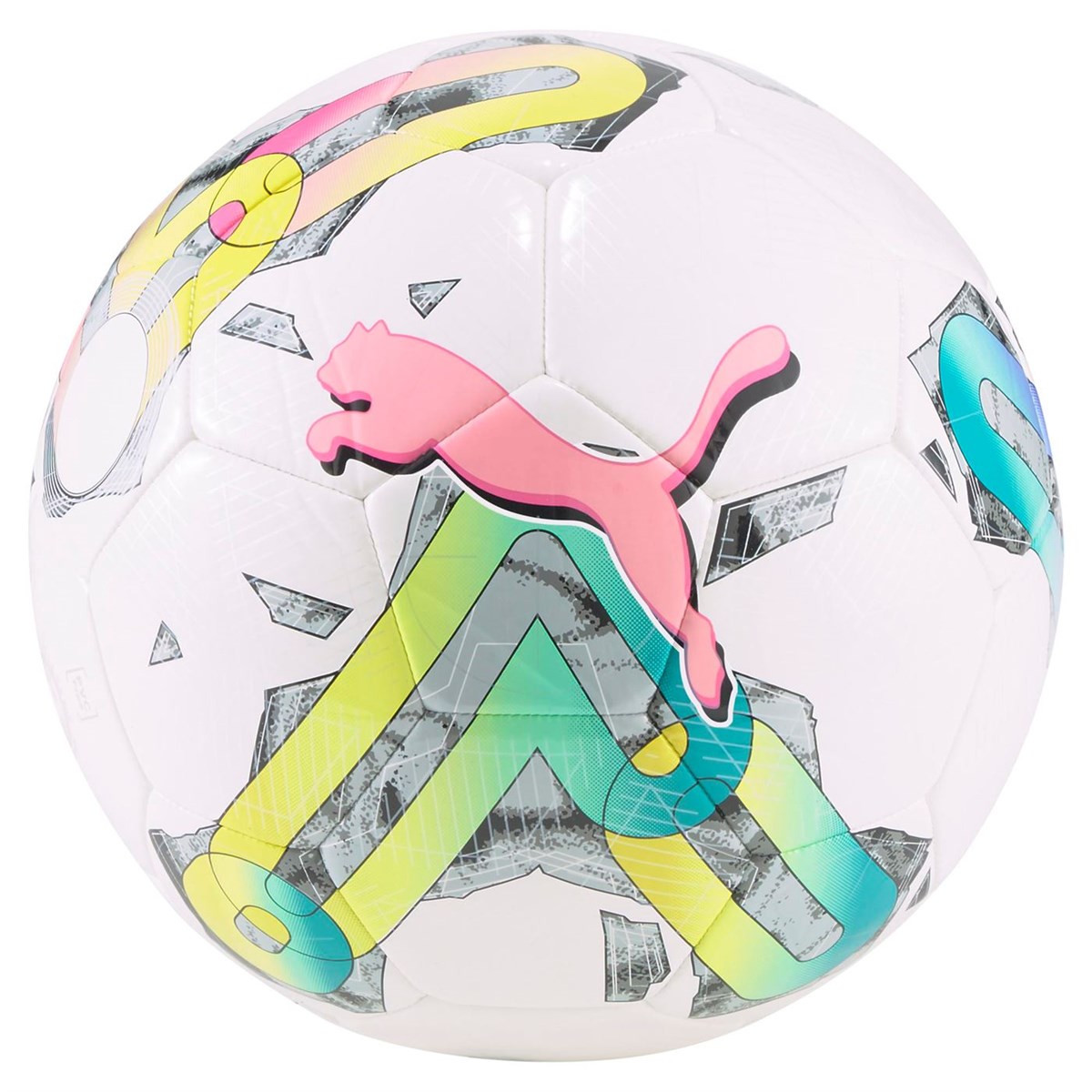 PUMA Orbita 6 MS Puma White-multi colour Futbol Topu 08378701