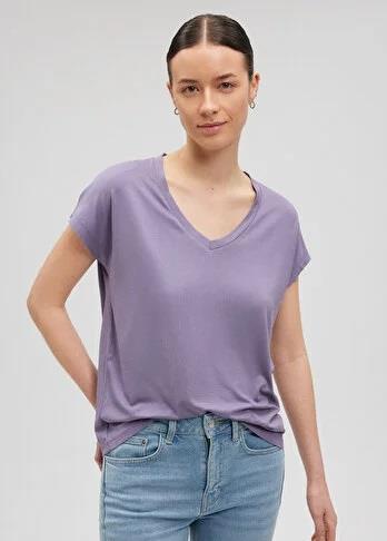 Mavi Basic V Yaka Kadın T-shirt 167714-70608