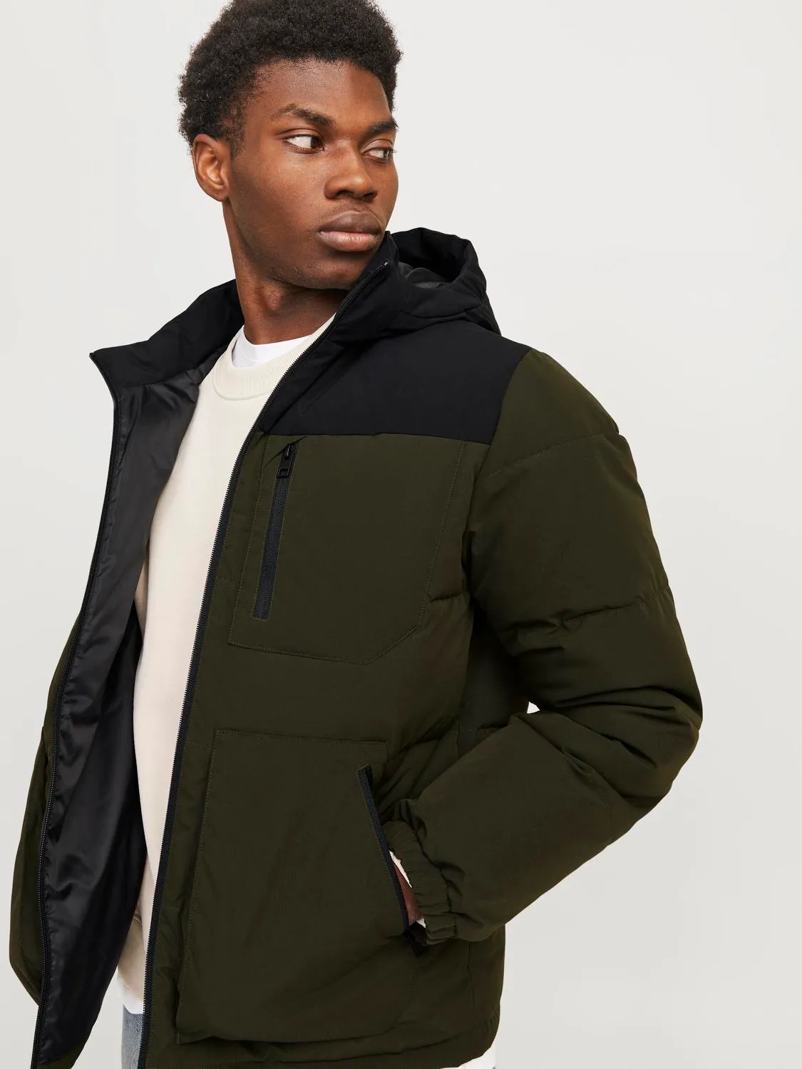 Jack&Jones Jjeotto Puffer Erkek Mont 12258416