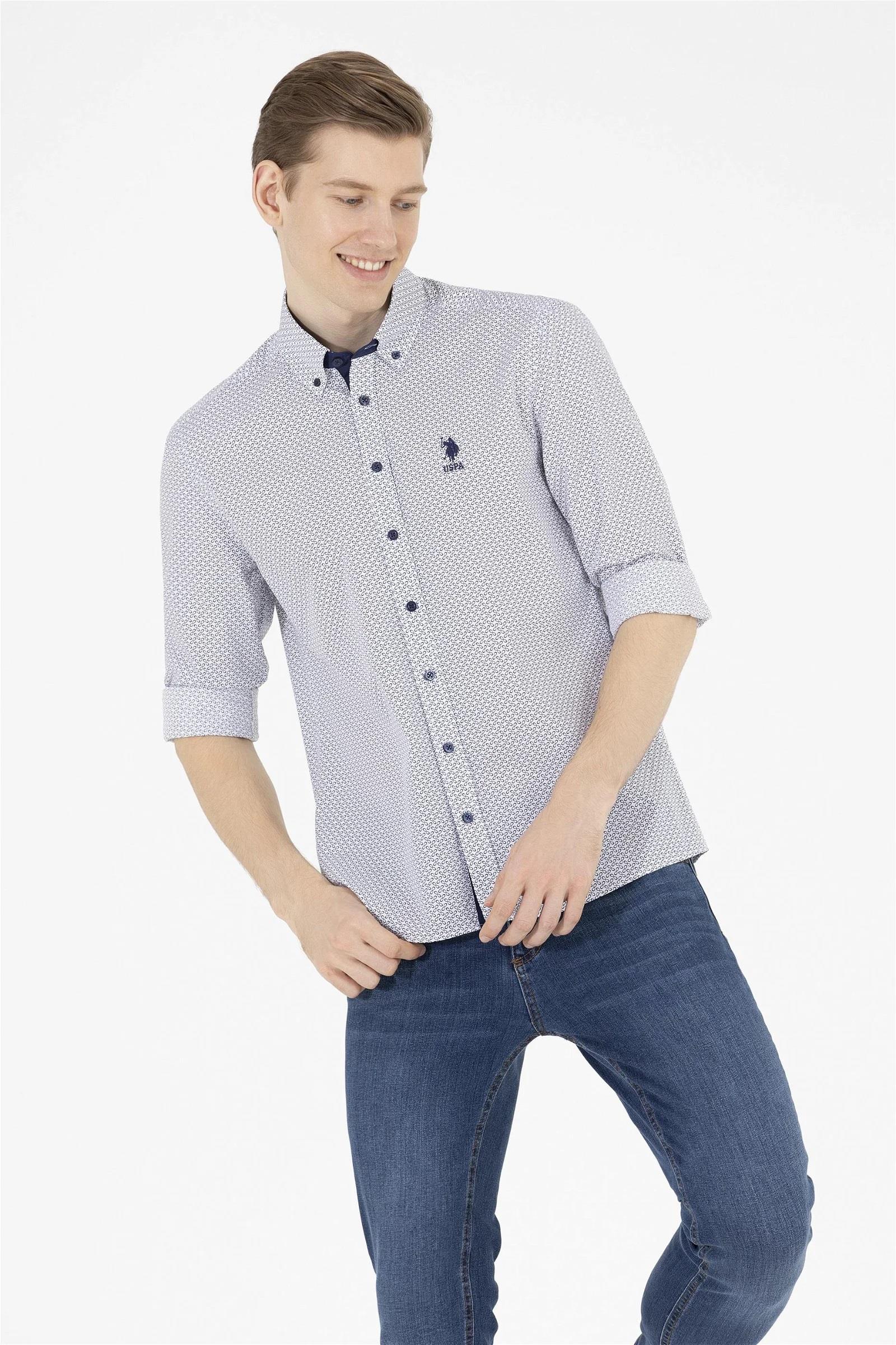 U.S. Polo Assn. Erkek Dokuma Gömlek