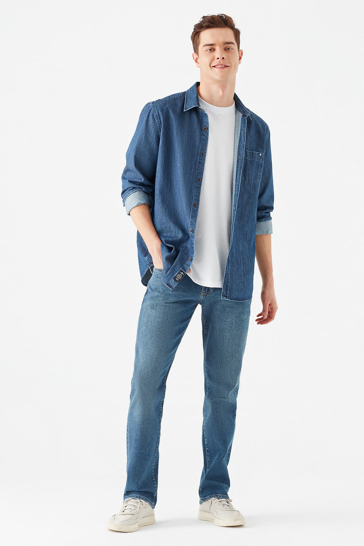 Mavi Hunter Mid Blue Urban Comfort Erkek Pantolon