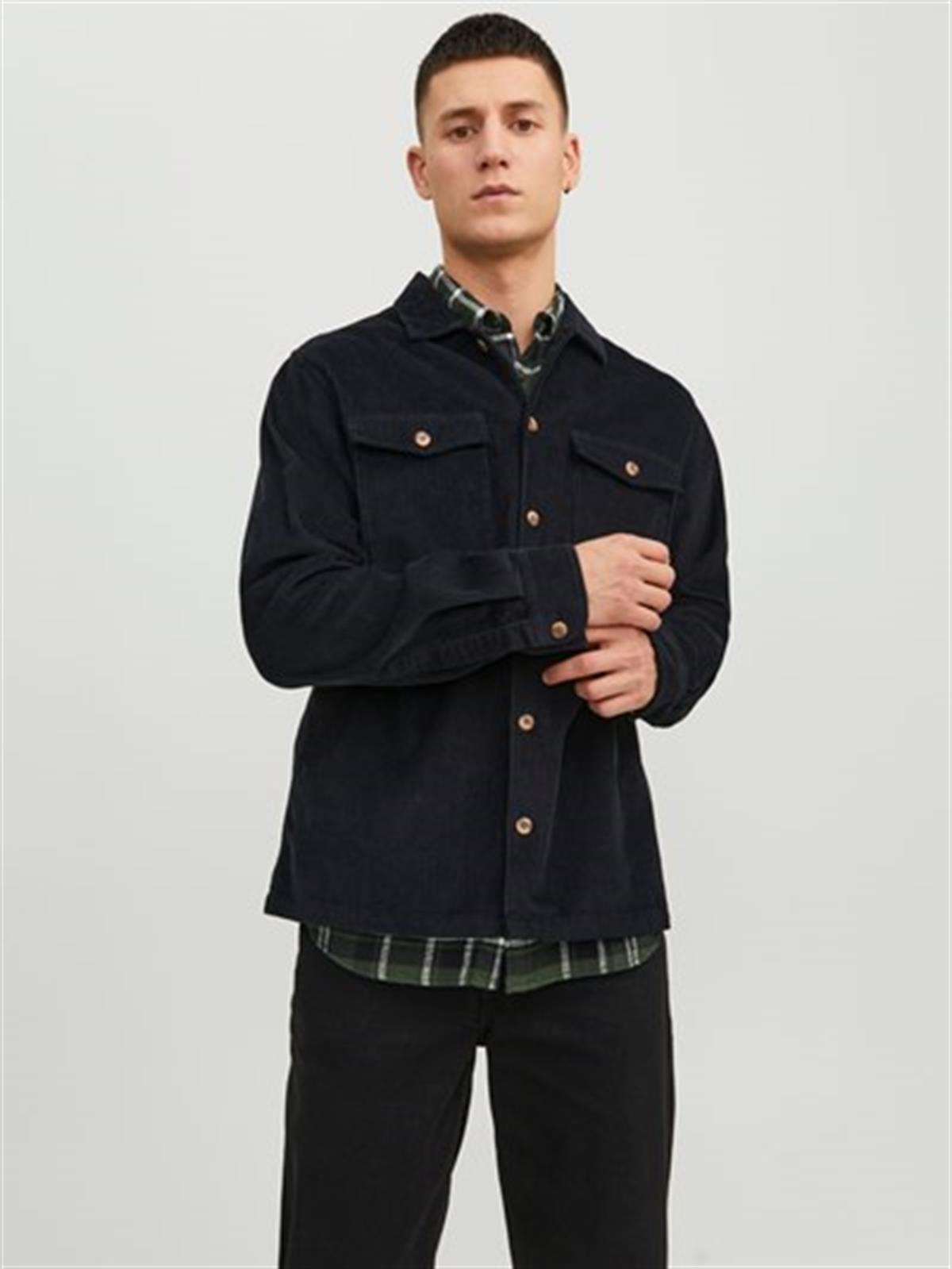 Jack&Jones  Jjedallas Corduroy Overshırt Ls Sn Erkek Gömlek 12235991