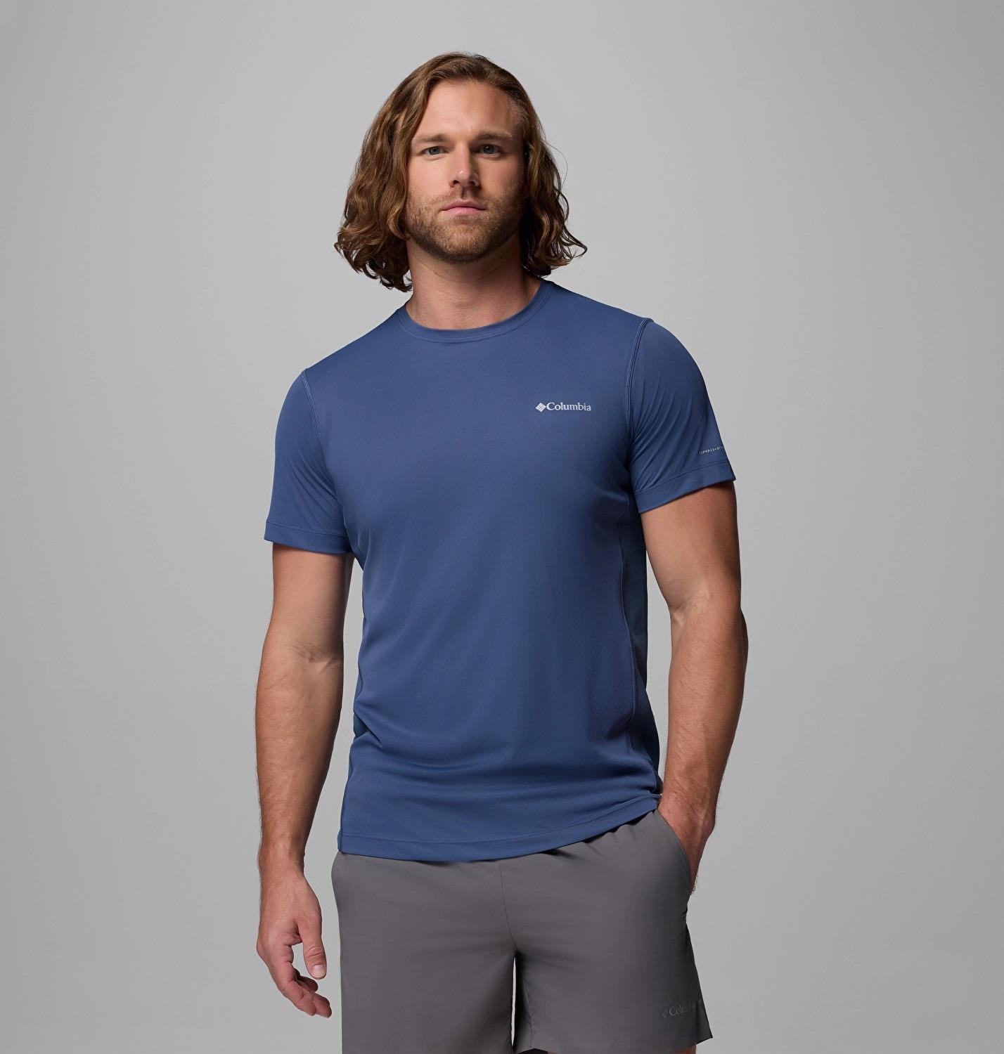Columbia  Zero Rules Lıght Ss Crew Erkek Teknik Kısa Kollu T-Shirt