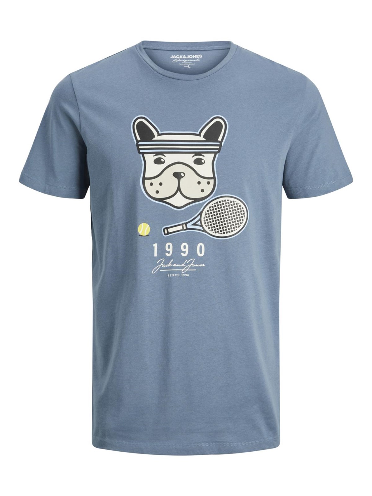 Jack&Jones Jorsummerdog Tee Ss Crew Neck Erkek T-Shirt 12213536
