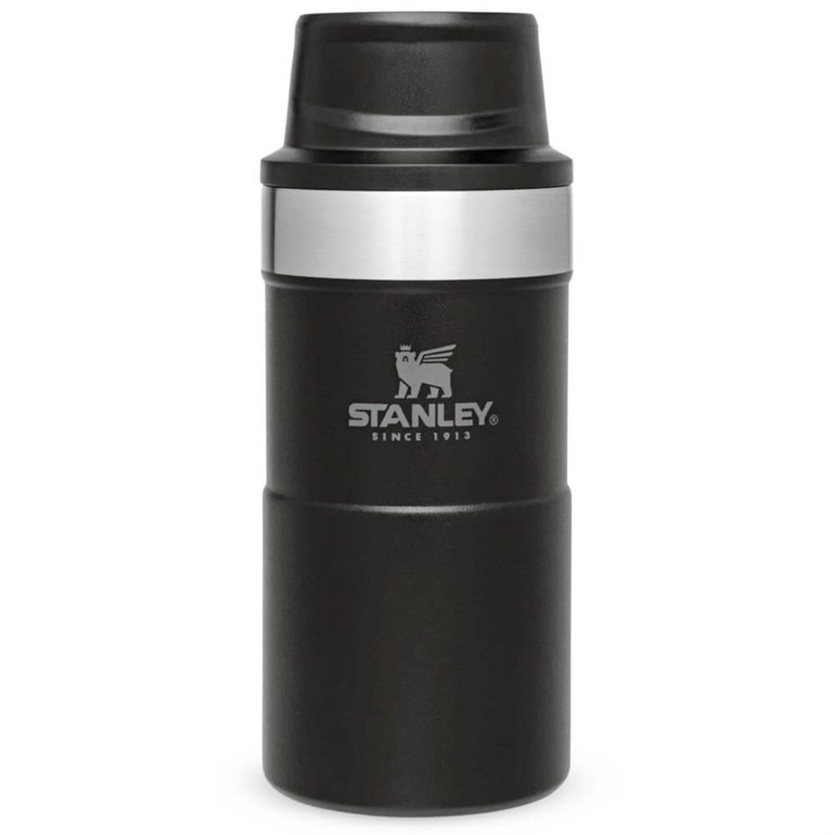 Stanley İnce Gövde Klasik Trigger-Action Termos Bardak Siyah 0.25 LT