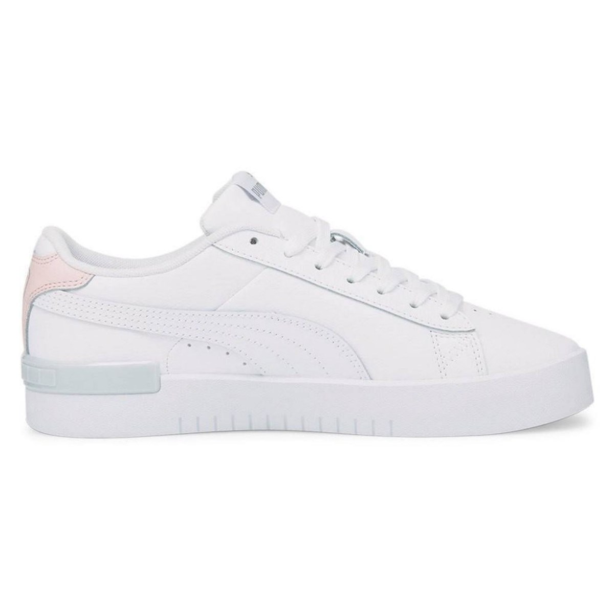 Puma Jada Puma White-Puma White-Chalk Pink-Pu Kadın Günlük Ayakkabı 38075111